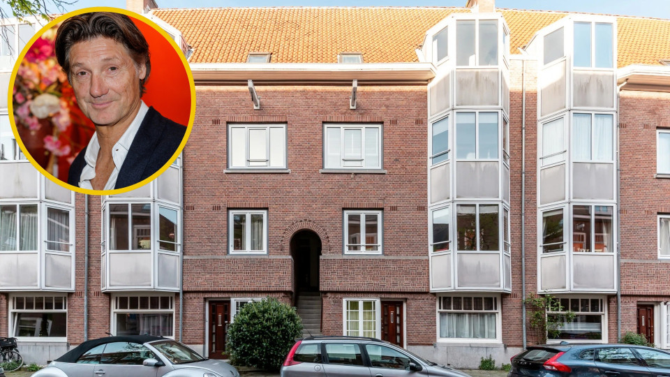 Rick Engelkes zet zijn Amsterdamse appartement te koop. Zie foto’s