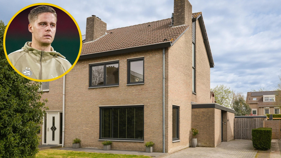 Teleurgestelde PSV-speler Joey Veerman zet zijn woning te koop. Zie foto’s