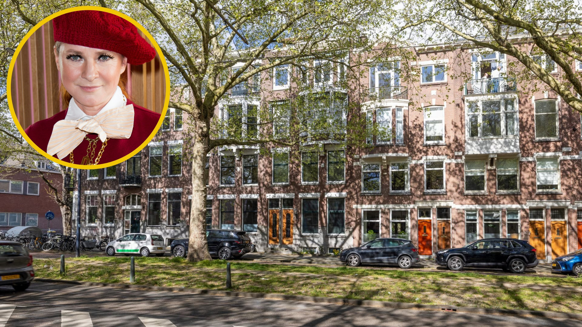 Lingeriekoningin Marlies Dekkers zet haar driedubbele Rotterdamse benedenwoning te koop. Zie foto’s 1