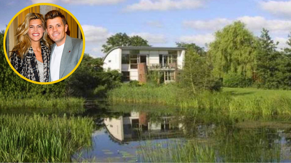 Dit is de villa van Jaap Reesema die straks Oekraïense vluchtelingen als buren heeft. Zie foto's