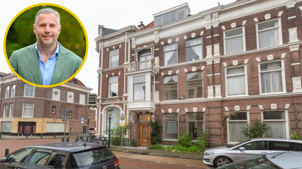 Tijl Beckand zet zijn prachtige Haagse parterrewoning in de Archipelbuurt te huur. Zie foto's