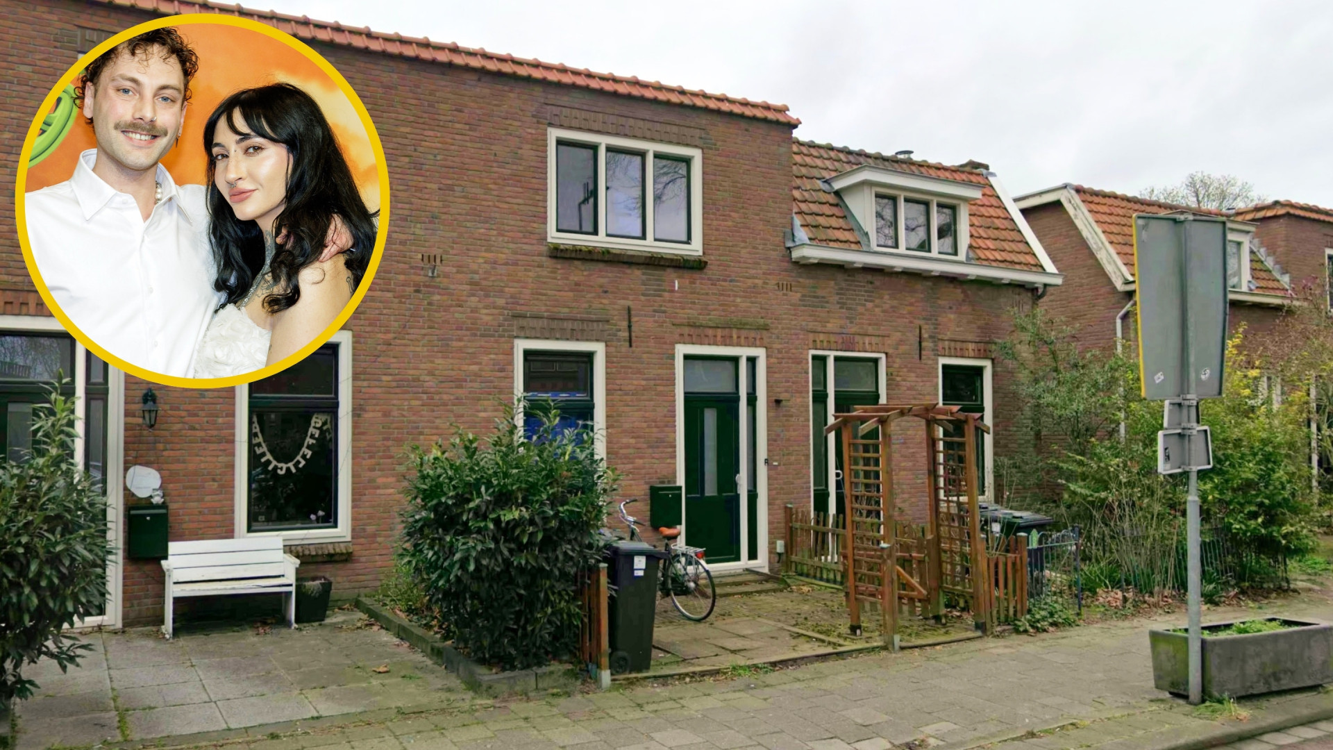 Hier woont Christina Curry met haar vriend Kevin en hun dochtertje Cleo. Zie foto's