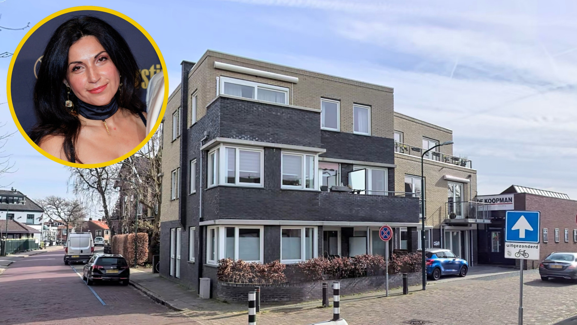 Vrouw Wilfred Genee woont door huwelijkscrisis in dit appartement op eigen naam. Zie foto's