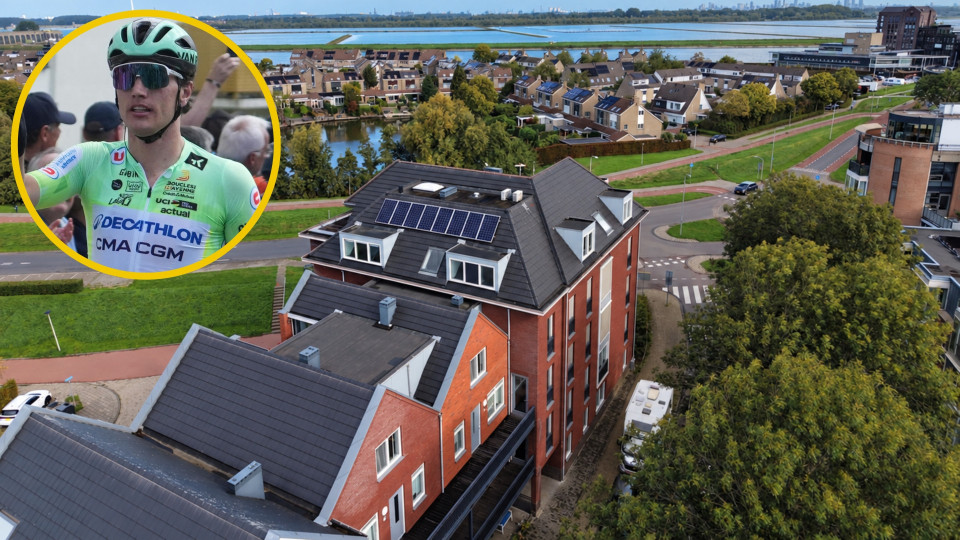Topwielrenner Olav Kooij zet zijn prachtige penthouse te koop. Zie foto's