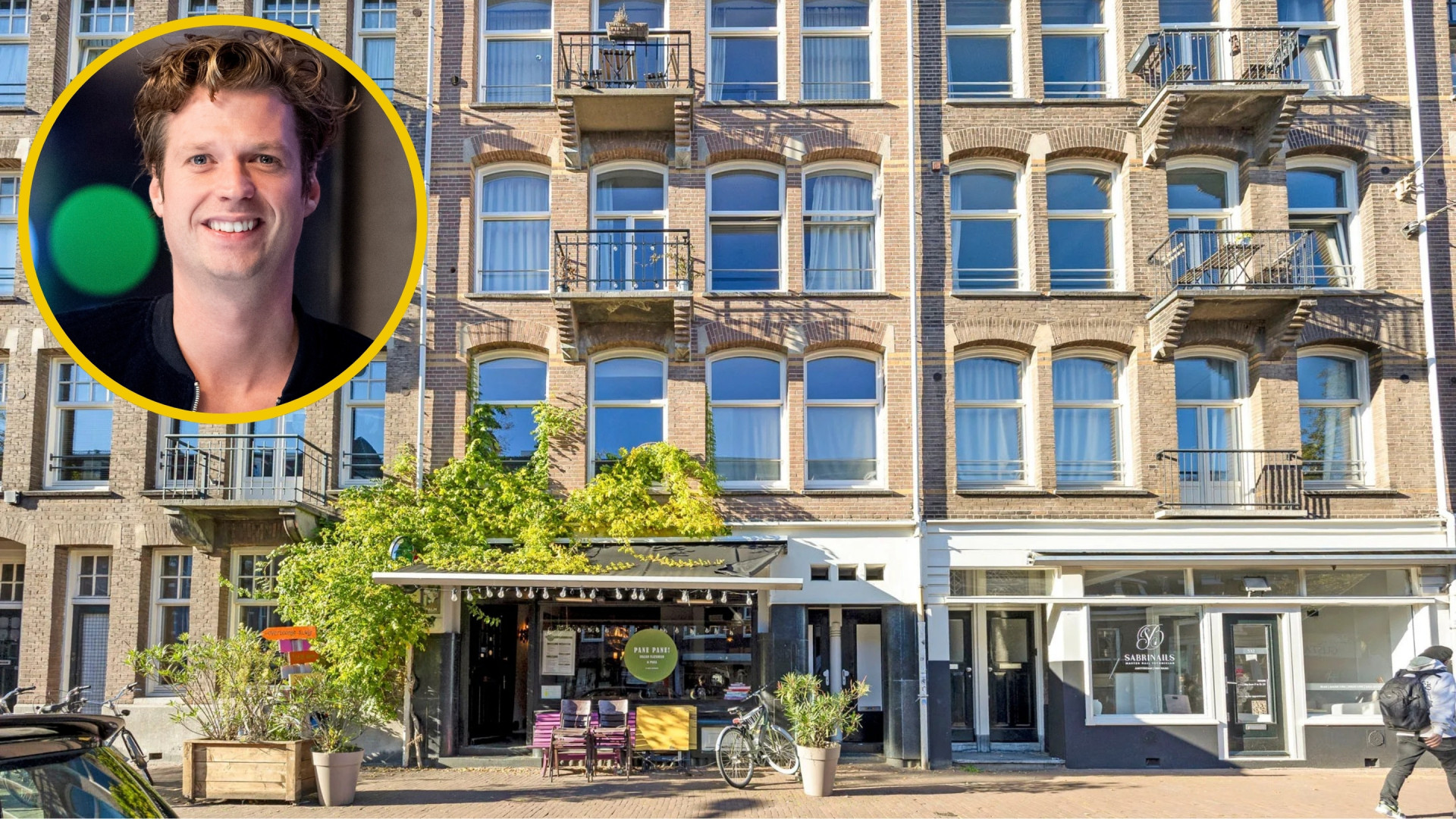 Radio-dj Wietze de Jager zet zijn gemeubileerde appartement te huur. Zie de inrichting