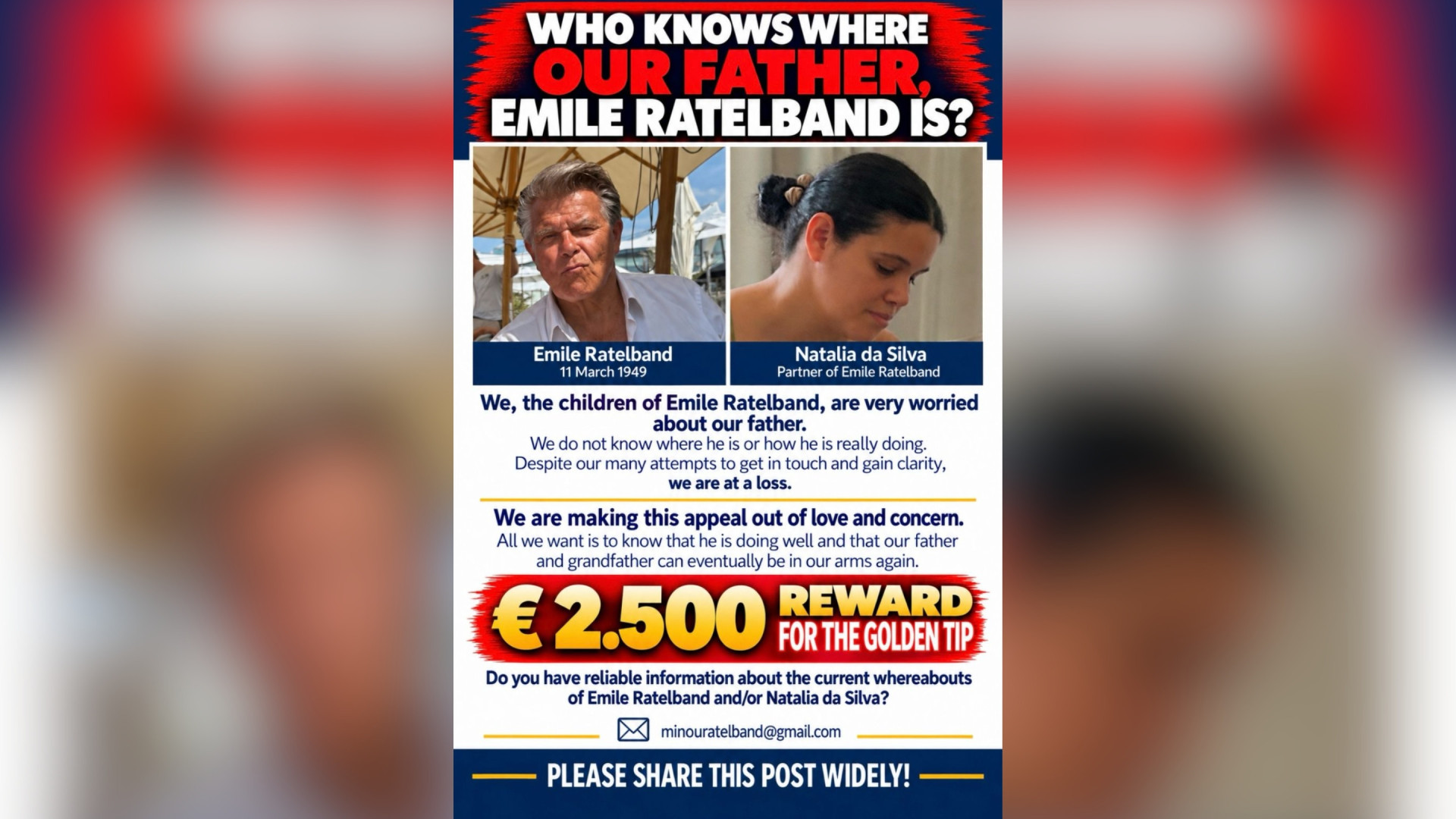 De verdwijning van Emile Ratelband: lege villa, verdachte appjes en een video die niemand mag zien 2