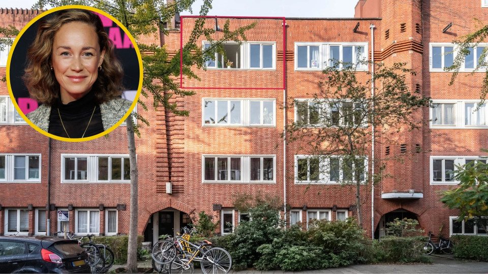 Actrice Anouk Maas zet haar knusse appartement in Amsterdam te koop. Zie foto’s