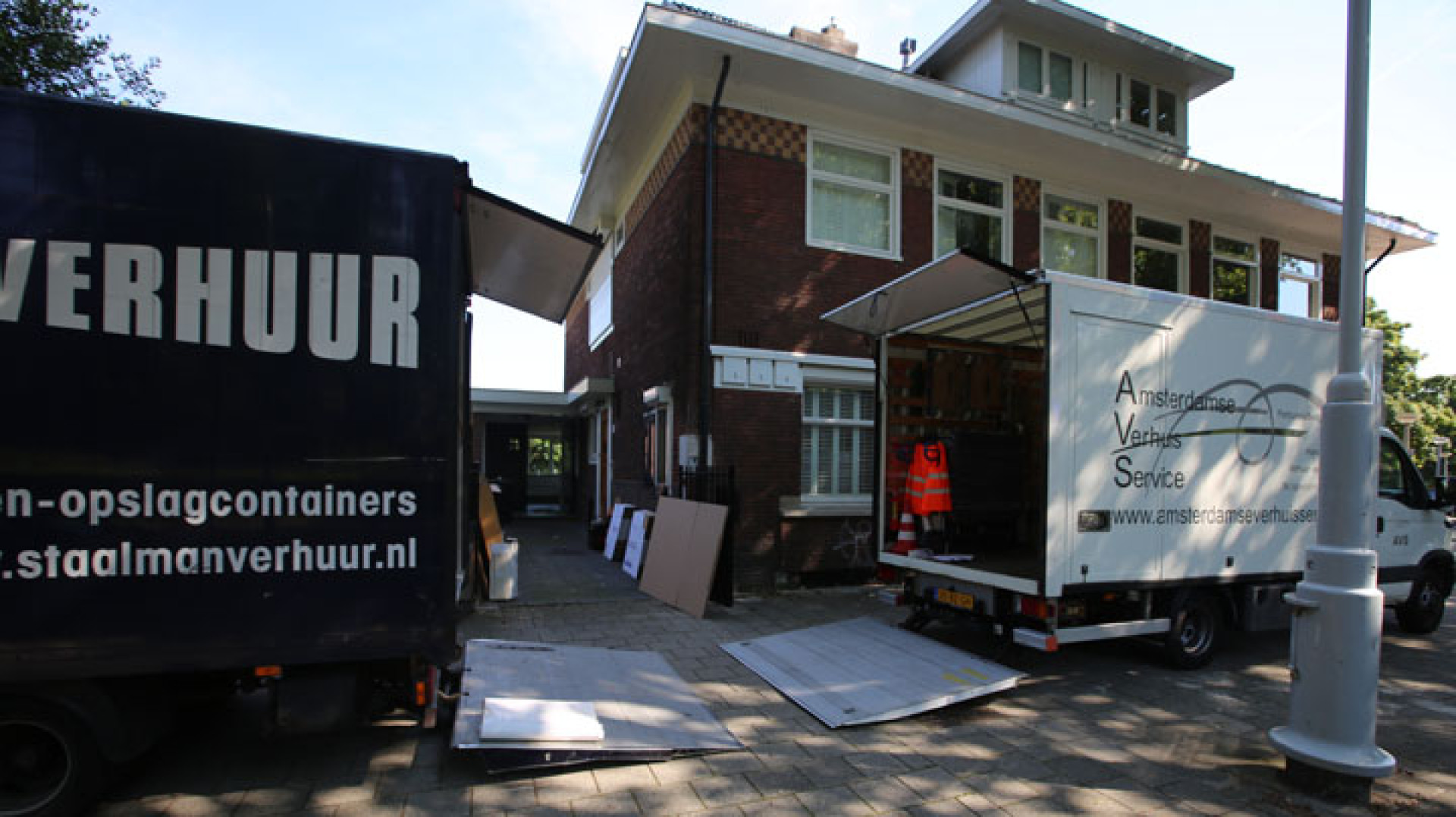 Verhuizing Doutzen Kroes uit Amsterdam Zuid verliep niet geheel vlekkeloos. Zie exclusieve foto's 2