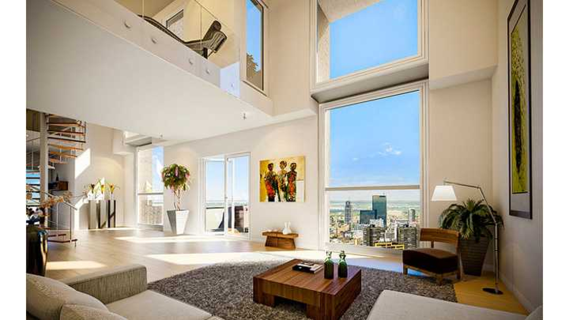 Dit is het enorm luxe appartement van Memphis Depay. Zie foto's