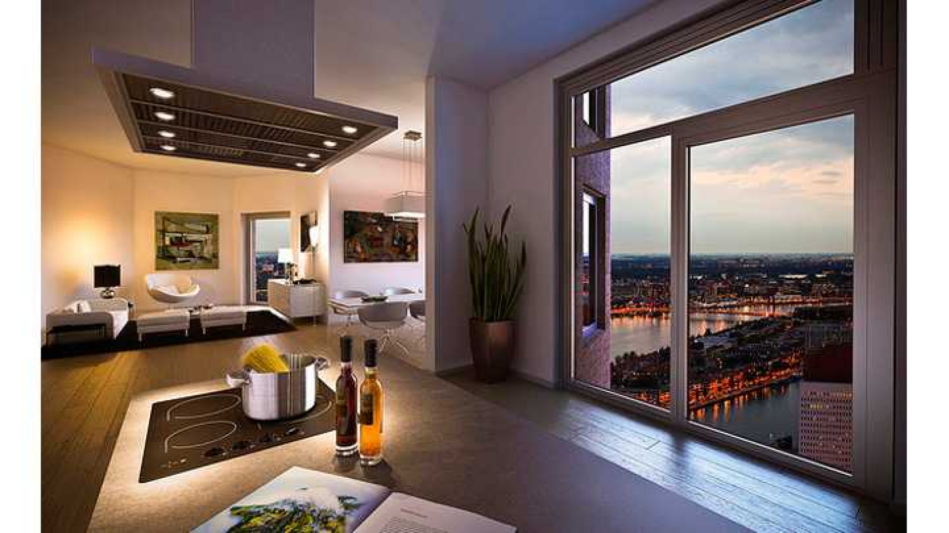 Dit is het enorm luxe appartement van Memphis Depay. Zie foto's 4