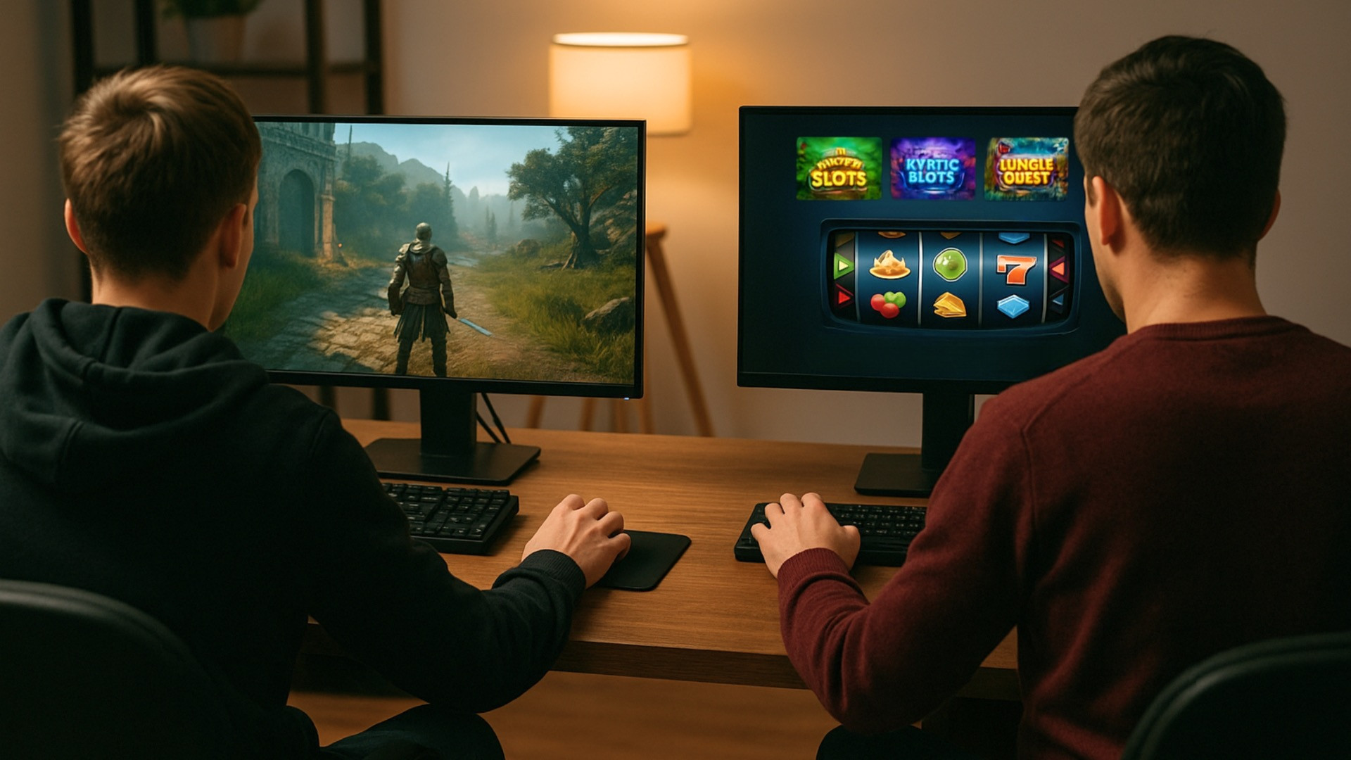 Online casino's versus videogames: wat houdt spelers langer geboeid?