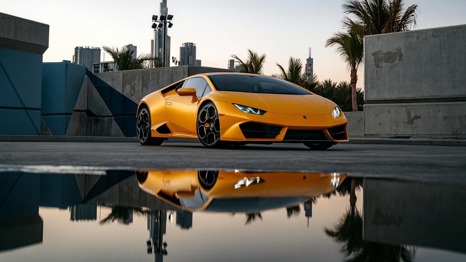 Wat het echt kost om in de VAE een Lamborghini te huren zoals een celebrity