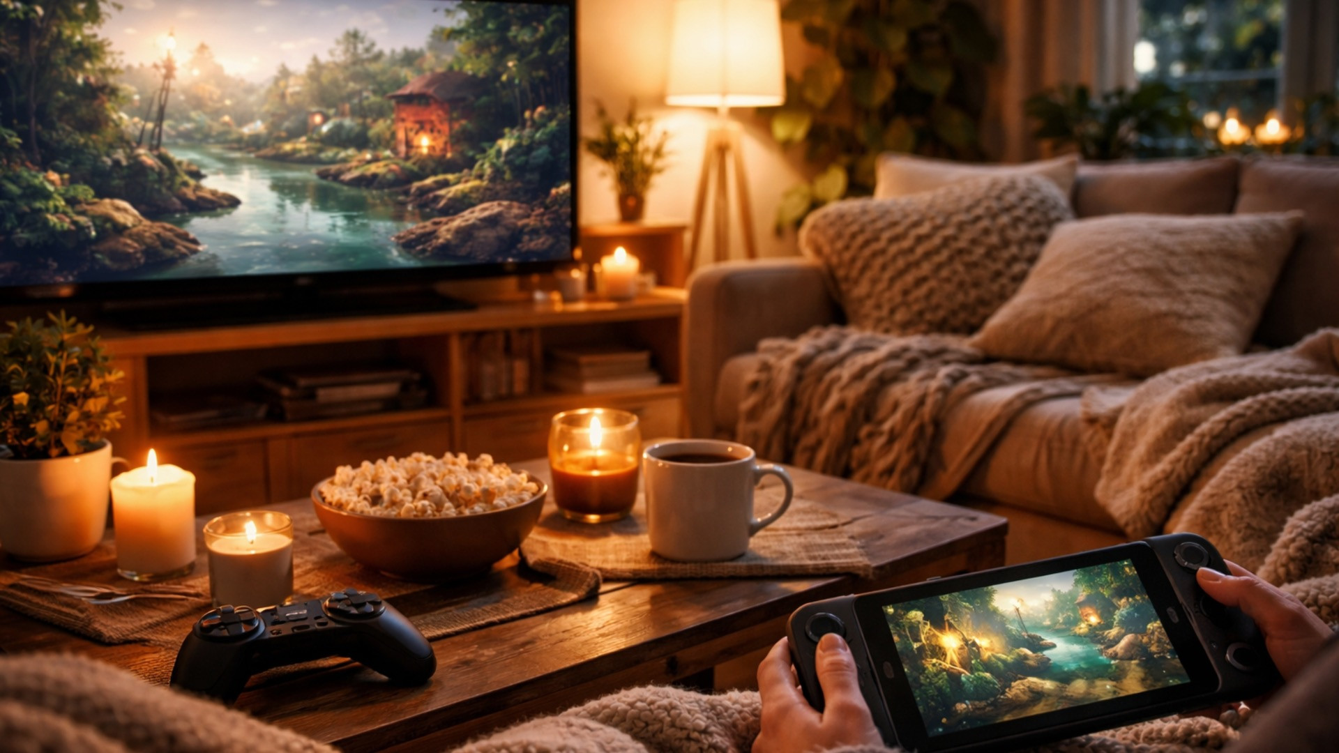 Op Celebrity Geïnspireerde Knusse Game Avonden