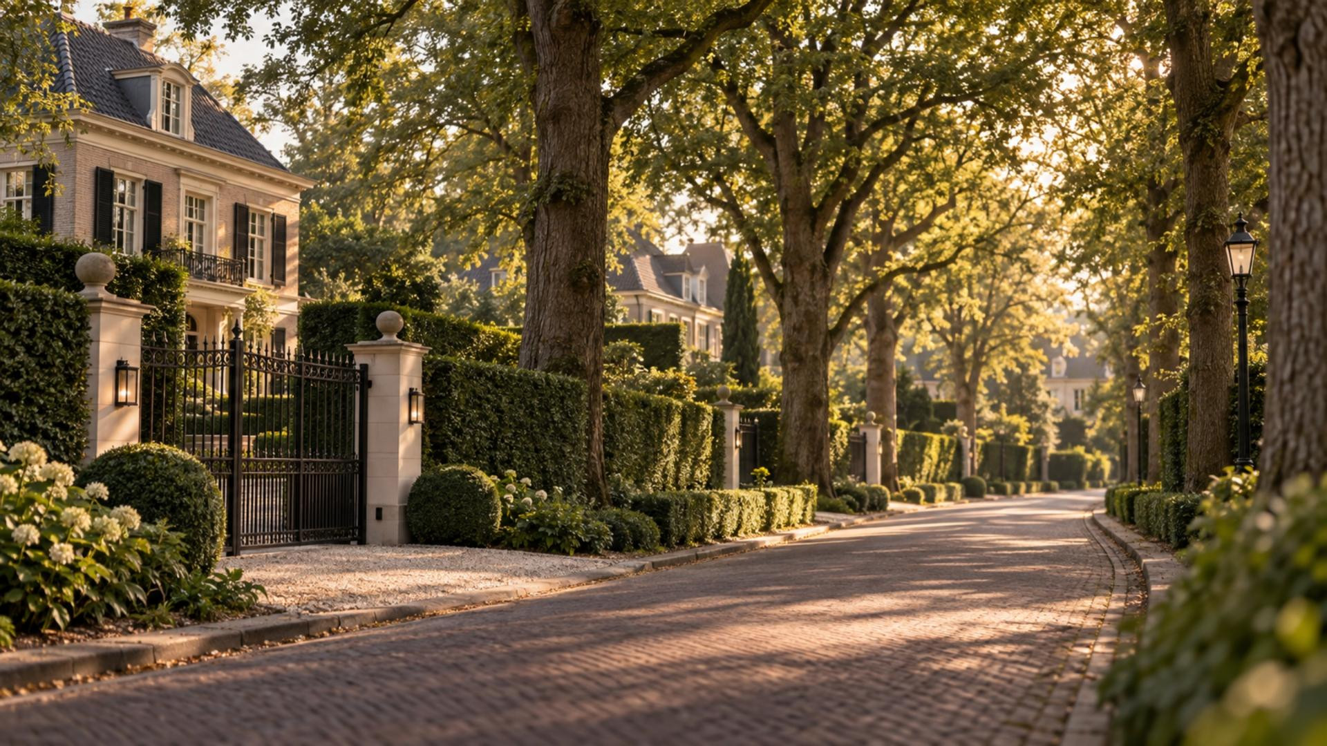 In welke straat in Nederland staan de duurste huizen?